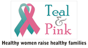Teal and Pink